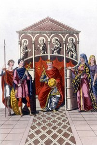 Ritratto di Carlo II il Calvo (823 - 877), Re di Francia da Unknown artist