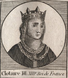 Ritratto di Clotario III da Unknown artist
