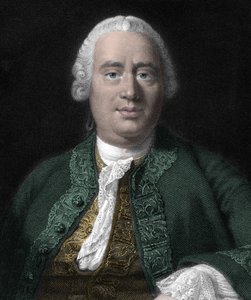 Ritratto di David Hume, filosofo scozzese (1711-1776)
