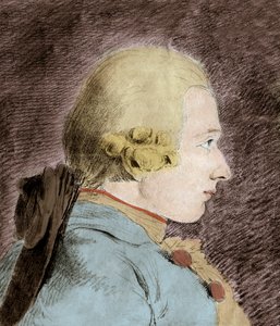 Ritratto di Donatien Alphonse François de Sade (1740-1814) (Marchese de Sade) - dopo Van Loo da Unknown artist