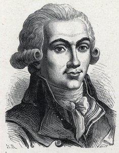 Ritratto di Elie Guadet (1758-1794), rivoluzionario francese da Unknown artist