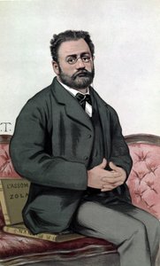 Ritratto di Emile Zola (1840-1902) - in 