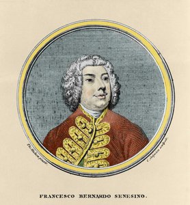 Ritratto di Francesco Bernardo Senesino (1680 - 1750) da Unknown artist