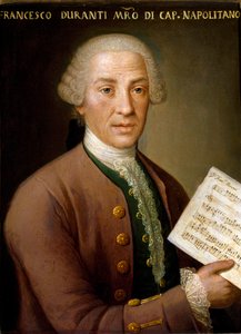 Ritratto di Francesco Durante (1684-1755), organista e maestro della cappella napoletana da Unknown artist