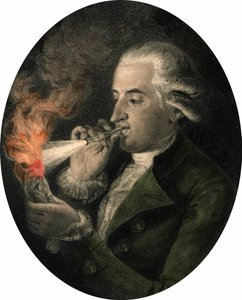 Ritratto di Francois Pilatre de Rozier (1756-1785), chimico e aeronauta francese