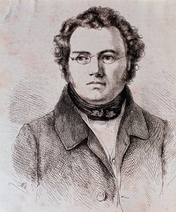 Ritratto di Franz Schubert (incisione) da Unknown artist