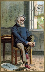Ritratto di Frédéric Sauvage (1786 - 1857), inventore francese da Unknown artist