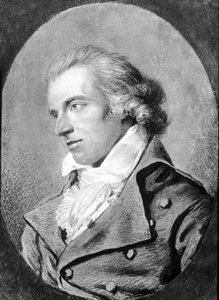Ritratto di Friedrich von Schiller (1759 - 1805). XIX secolo da Unknown artist