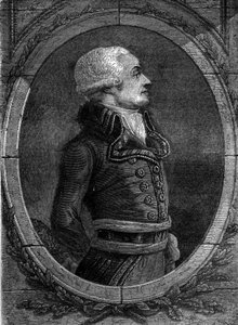 Ritratto del Generale Dumouriez. Charles Francois du Perier, detto du Perier du Mourier poi Dumouriez Generale francese (1739 - 1823) da Unknown artist
