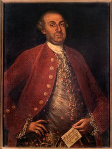 Ritratto di Gennaro Manna, compositore italiano da Unknown artist