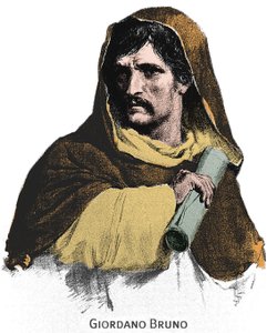 Ritratto di Giordano Bruno (1548-1600) da Unknown artist