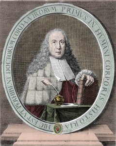 Ritratto di Giovanni Battista Morgagni (1682-1771) medico e anatomista italiano. Milanese da Unknown artist