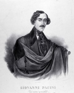 Ritratto di Giovanni Pacini, compositore italiano (1796-1867). da Unknown artist