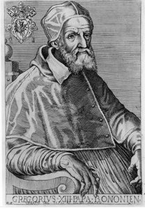 Ritratto di Gregorio XIII (1502 - 1585).