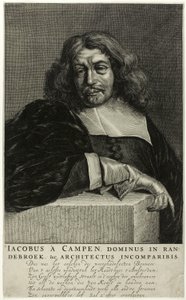 Ritratto di Jacob van Campen da Unknown artist