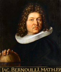 Ritratto di Jacques Bernoulli (1667-1748) - matematico svizzero da Unknown artist