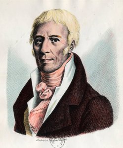 Ritratto di Jean Baptiste Lamarck (1744-1829), naturalista francese da Unknown artist