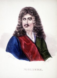 Ritratto di Jean Baptiste Pocquelin, noto come “Molière” (1622-1673) da Unknown artist