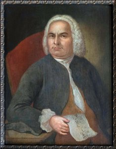 Ritratto di Johann Sebastian Bach da Unknown artist