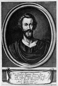 Ritratto di John Donne (1572-1631) poeta inglese. da Unknown artist