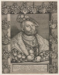 Ritratto di Giovanni Federico I, "Il Magnanimo," Elettore di Sassonia da Unknown artist