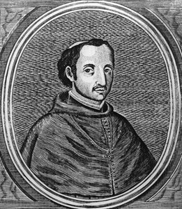 Ritratto di Juan de Palafox y Mendoza (1600-1659), vescovo di Puebla de Los Angeles (Messico) e poi di Osma (Spagna). da Unknown artist