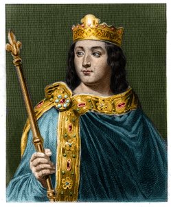 Ritratto di Luigi V il Fannullone, re di Francia - in 