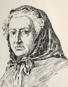 Ritratto di Louise Ackermann da Unknown artist