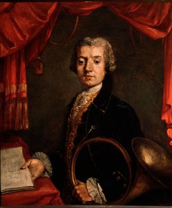 Ritratto di Luigi Brizzi, cornista italiano da Unknown artist