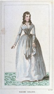 Ritratto di Madame Roland, politica francese