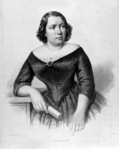 Ritratto di Marietta Alboni (1826-1894), cantante contralto italiana. da Unknown artist