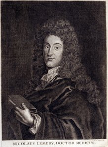 Ritratto di Nicolas Lemery (1645 - 1715), farmacista e chimico francese