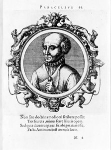 Ritratto di Philipp Aureolus Theophrast Bombast von Hohenheim Paracelsus da Unknown artist