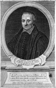 Ritratto di Pierre Gassendi (1592 - 1655), filosofo e studioso. da Unknown artist