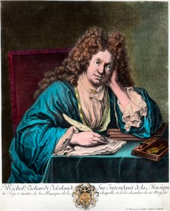 Ritratto di Richard Delalande, sovrintendente della Musica del Re, a Parigi da Unknown artist