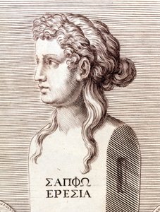 Ritratto di Saffo da Unknown artist