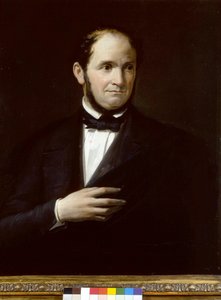 Ritratto di Saverio Mercadante (1795-1870), compositore italiano. Museo teatrale della Scala, Milano da Unknown artist