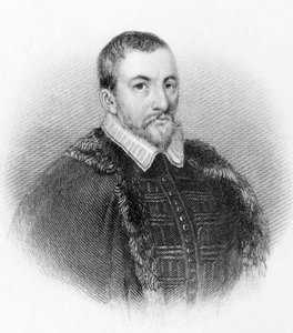 Ritratto di Sir Thomas Bodley. Diplomatico e studioso inglese (1545-1613) da Unknown artist