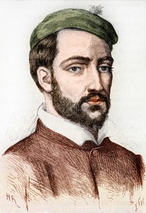Ritratto di Théodore Géricault, pittore francese (1791 - 1824) - in “L