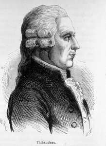 Ritratto di Thibaudeau, politico francese (1765-1854).