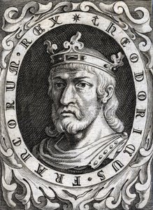 Ritratto di Thierry II (? - 613), re di Borgogna e Austrasia da Unknown artist