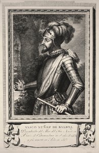 Ritratto di Vasco Núñez de Balboa da Unknown artist