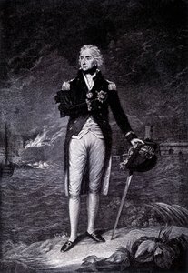 Ritratto del Visconte Horatio Nelson (1758 - 1805), Ammiraglio britannico da Unknown artist