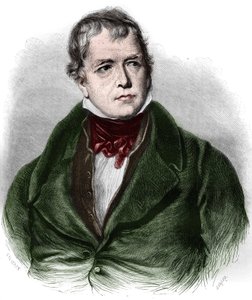 Ritratto di Walter Scott (1771-1832), poeta e romanziere scozzese da Unknown artist