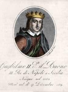 Ritratto di Guglielmo II il Buono da Unknown artist
