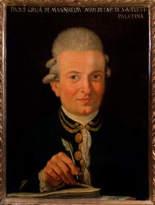 Ritratto del compositore italiano Paolo Grua (1754-1833)
