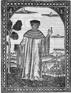 Ritratto del poeta italiano Francesco Petrarca da Unknown artist