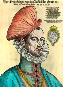 Ritratto del re di Francia Enrico III da Unknown artist