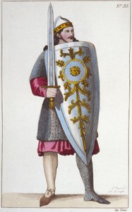Ritratto del Paladino Orlando, nipote di Carlo Magno da Unknown artist