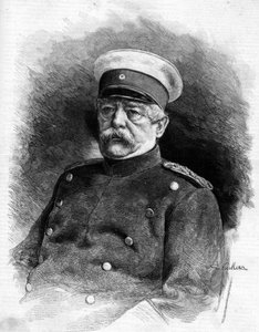 Ritratto del Principe di Bismarck (1815-1898) da Unknown artist